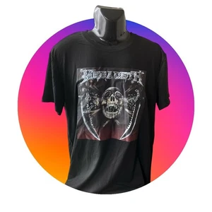Megadeth Custom Tribute Black Graphic Print T-Shirt - Size L - Picture 1 of 3