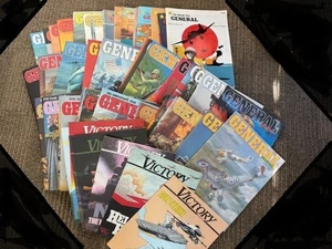 Avalon Hills "General" Magazine Lot, 55 Issues, + 7 Issues of "Victory Insider" - Picture 1 of 1