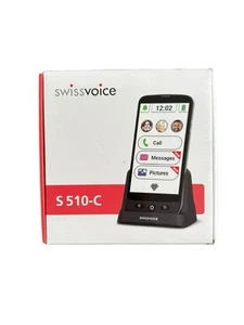 Swissvoice S510M Senior Smartphone Simlock-frei – 4G+ – SOS-Taste - Bild 1 von 5