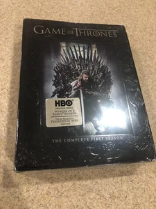 Game Of Thrones  Complete First Season 5 Disc DVDS' New and Sealed - Imagen 1 de 4