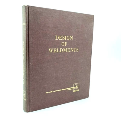Design of Weldments - by Omer Blodgett - 8th Printing - HC 1976 - Image 1 of 4