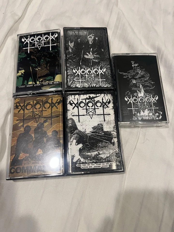 Vothana Black Metal Cassette Tape Lot Der Sturmer Bilskirnir  Satanic Warmaster Foto 1 de 1