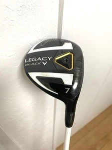 Callaway LEGACY BLACK 2013 FairwayWood 7W Loft-21 Stiff-Flex Carbon 42in w/HC RH - Picture 1 of 7