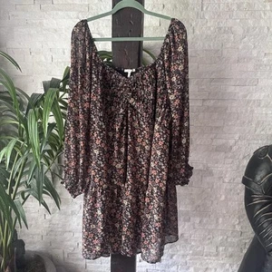 Maurices Floral Smocked Babydoll Mini Off Shoulder Boho 3X Dress - Bild 1 von 9