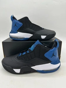 Jordan Stay Loyal Men's size 10.5 Black Marina Blue Baksetball Shoes DB2884 400 - Picture 1 of 6