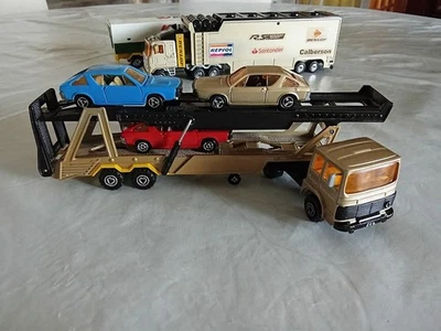 Majorette PS 30 porte voitures restauré - Photo 1/4