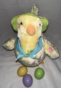 Hallmark Eierlege Mama Henne Ostern Tanzen Sing Huhn 3 Eier - Bild 1 von 4