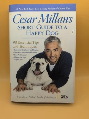 Cesar Millan's Short Guide to a Happy Dog: 98 Essential Tips & Techniques Book - Image 1 of 4