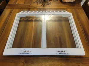 Midea Refrigerator Crisper Cover Shelf With Glass 12531000001025 - Picture 1 of 3