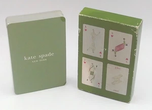 Vintage Kate Spade NY Fashion Playing Cards Sealed Deck in Open Box - Picture 1 of 4