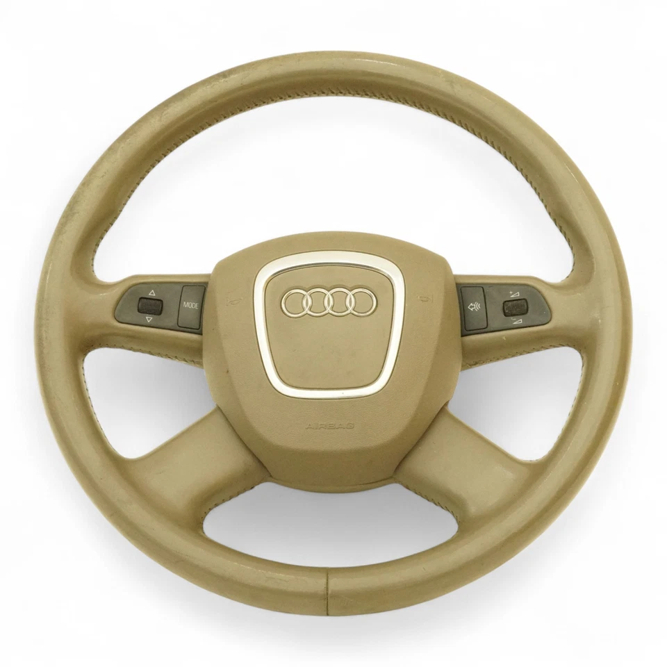 2006-2008 Audi A6 S6 C6 Steering Wheel Leather Heated Multi Switch 4 Spoke Oem - Image 1 of 4