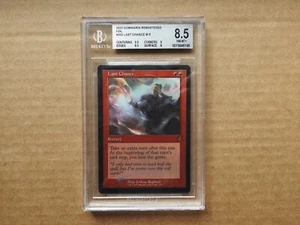 Last Chance Retro FOIL BGS 8.5 [Dominaria Remastered] Mtg Magic Free Tracking! - Bild 1 von 2