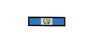 Patch printed embroidered travel souvenir biker backpack flag guatemala - Afbeelding 1 van 1