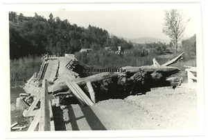 Orig. Foto gesprengte Wisloka Brücke bei JASLO Polen 1939 Sanok - Bild 1 von 1