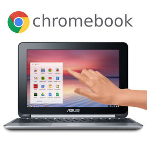 Lot of 5 Asus Chromebook Flip Cortex A12 1.8GHz 4GB RAM 16GB SSD C100PA