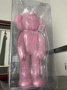 NEW Zipped Seal Kaws x Medicom BFF Pink Edition Figures Authentic Toys FAST SHIP - Picture 1 of 3