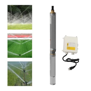 Submersible Pumps 3" OD Pipe 110V/60HZ 0.37KW 0.5HP Stainless Steel well pump - Picture 1 of 14