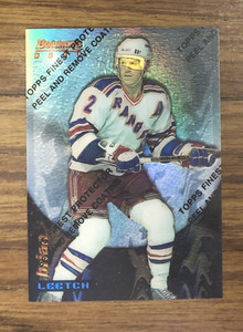 1994-95 Finest Bowman's Best Refractors #B12 Brian Leetch - NM-MT