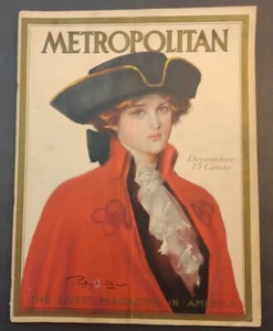 1912 December # 2 Issue Metropolitan Magazine Art Advertising Complete VGC - Bild 1 von 5