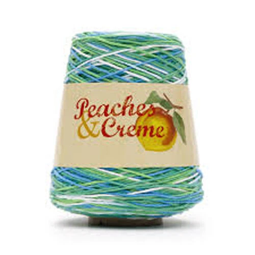 Peaches & Creme Cream 14 oz 100% Cotton Cone Yarn Your Color Choice  - Image 1 of 1