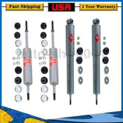 4x Amortiguadores delanteros traseros KYB para Dodge Diplomat 1977 1978 1979 1980 1981 Foto 1 de 4