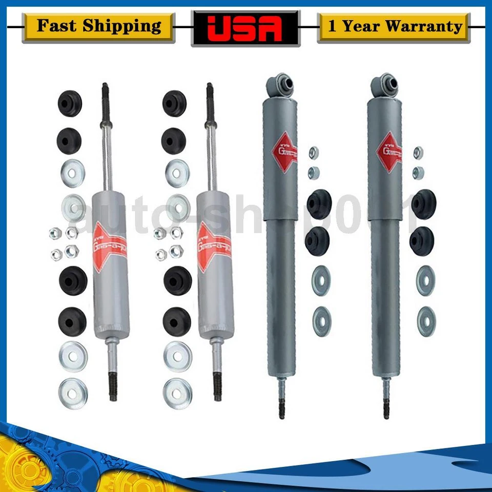 4x Amortiguadores delanteros traseros KYB para Dodge Diplomat 1977 1978 1979 1980 1981 Foto 1 de 4