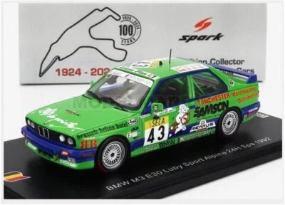 SPARK-MODEL 100SPA12 BMW - 3-SERIES M3 TEAM IAN KHAN N 43 24h SPA 1992 IAN KHAN  - Immagine 1 di 4