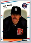 1988 Fleer #64 Jack Morris Detroit Tigers
