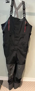 $ 359 Brass Pro Guidewear Xtreme Trägerhose Gore-Tex wasserdicht schwarz grau Herren Gr. 3XL - Bild 1 von 13
