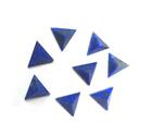 Naturel Lapis Lazuli Triangle Forme à Facettes Coupe Libre Gemme Taille 5mm Pour