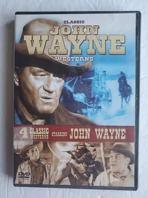 Classic John Wayne Westerns 4 Films DVD 2004 Legacy Entertainment - Image 1 of 4
