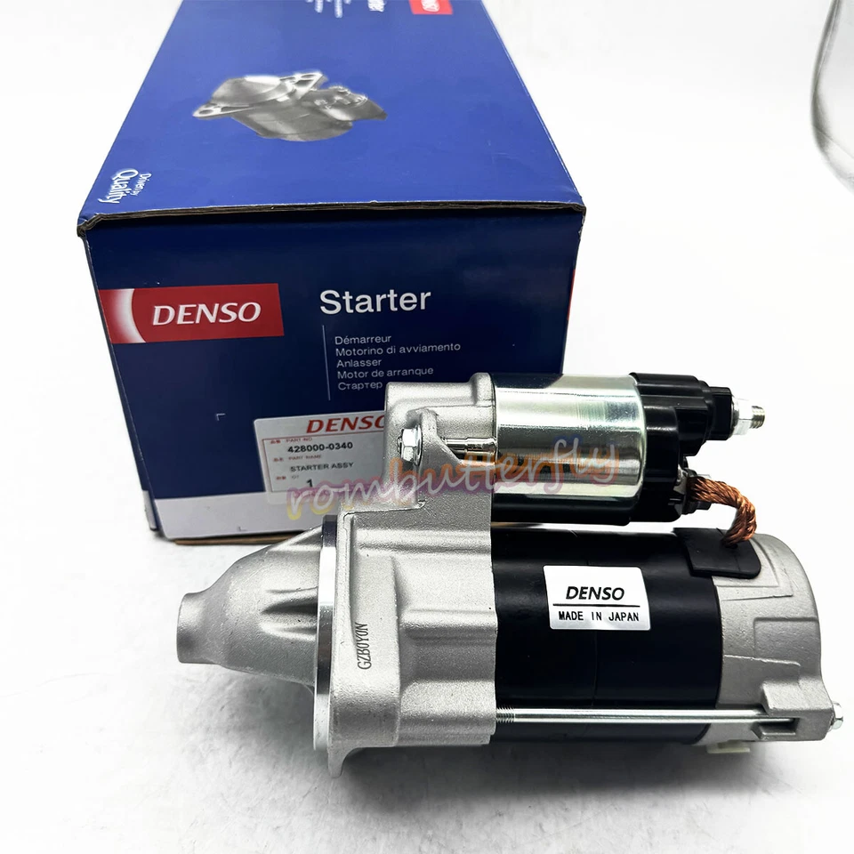 Starter 17841 Fits Toyota Corolla L4 1.8L 03 04 05 06 07 08 Pontiac Vibe 1.8L - Image 1 of 4