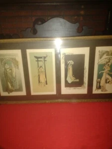 4er Set Jugendstil Drucke von Joy Dunn - Bild 1 von 12