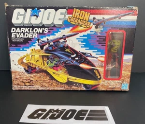 Gi Joe 1989 Darklon's Evader (Iron Grenadiers) Factory Sealed l RARE - Picture 1 of 10