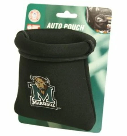 Marshall Thundering Herd Neoprene Auto Pouch [NEW] NCAA Car Truck Cup Holder Bag Cover