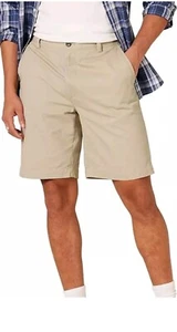 Amazon essentials mens classic fit khaki shorts size W/34 Lou. - Picture 1 of 3