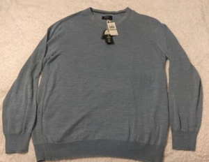 Method men's sweater size XL Blue Wool Blend V Neck Pullover - Picture 1 of 6