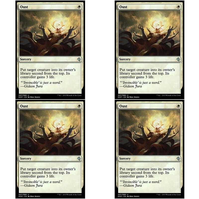 4 x OUST NM Zendikar vs Eldrazi MTG Green - Sorcery Unc - Image 1 of 1