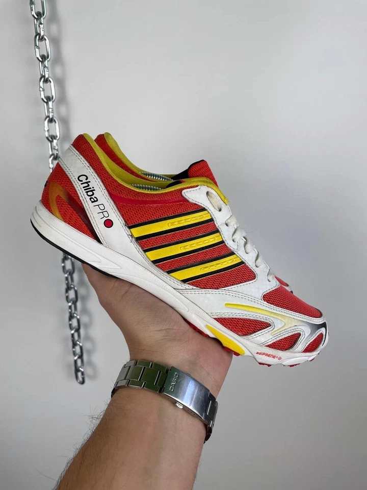 Adidas Chiba Pro Adiprene+ Zapatos Atléticos Ligeros Talla 41 US8 Raro De Colección Y2k Foto 1 de 4