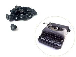 (x1) One Key for Remington De Luxe Model 5 Typewriter Original Vtg Part Rand - Picture 1 of 1