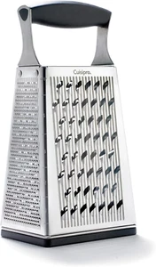 Cuisipro 746850 4 Sided Box Grater, Black, 0065506068503 - Picture 1 of 6
