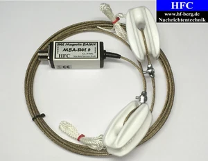 MBA-SWL 5 G Langdrahtantenne 5 m, mit Balun & Iso-Eier weiß (3535) - Picture 1 of 4