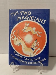 1973 “The Two Magicians” John Langstaff SIGNED 1st Edition, Fritz Eichenberg - Picture 1 of 11