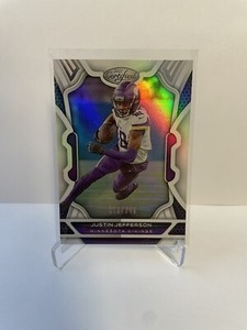 2022 Panini Certified JUSTIN JEFFERSON Mirror Parallel /349 #65 Vikings