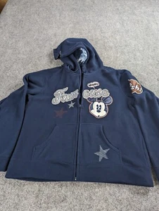 Mickey Mouse Hoodie Jacket  Women's XL Full Zip Break Away  Blue ( Famouse) - Picture 1 of 12