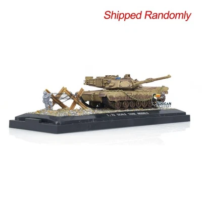 Henglong 1/72 Weathered Effect Abrams M1A2 Tank 3918 Static Model Without Radio - Image 1 of 4