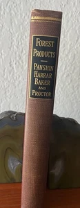 American Forestry Series - Forest Products - Panshin Harrar Baker & Proctor VTG - Foto 1 di 12