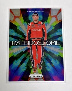 2023 Donruss #K19 Chase Briscoe Prizm Kaleidoskopisches Silber Prizm Racing Einsatz - Bild 1 von 2