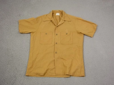 True Vintage Big Mac Shirt Adult Large 42 Gold JC Penney Mens Disco Leisure - Image 1 of 4