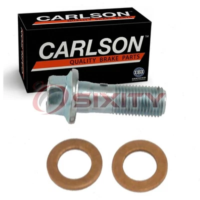 Perno de banjo hidráulico de freno trasero Carlson para Chevrolet Traverse Pad rq 2009-2017 Foto 1 de 4